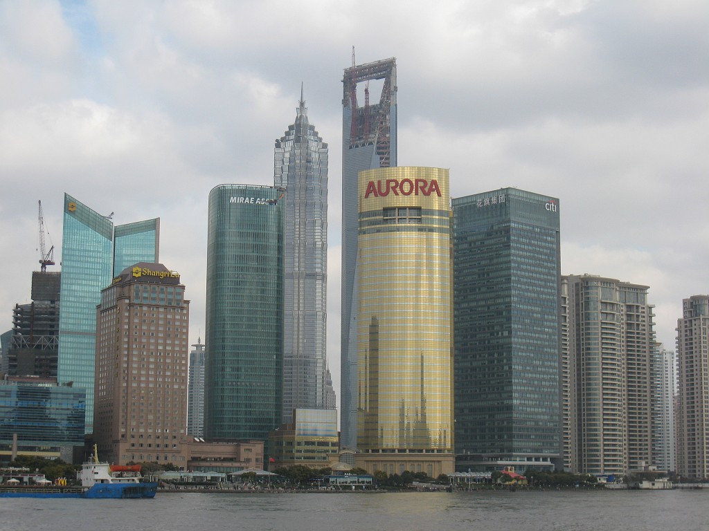 IMG_4721.JPG - Jin Mao Tower  http://en.wikipedia.org/wiki/Jin_Mao_Tower  and the Shanghai World Financial Center  http://en.wikipedia.org/wiki/Shanghai_World_Financial_Center  under construction in Pudong  http://en.wikipedia.org/wiki/Pudong 