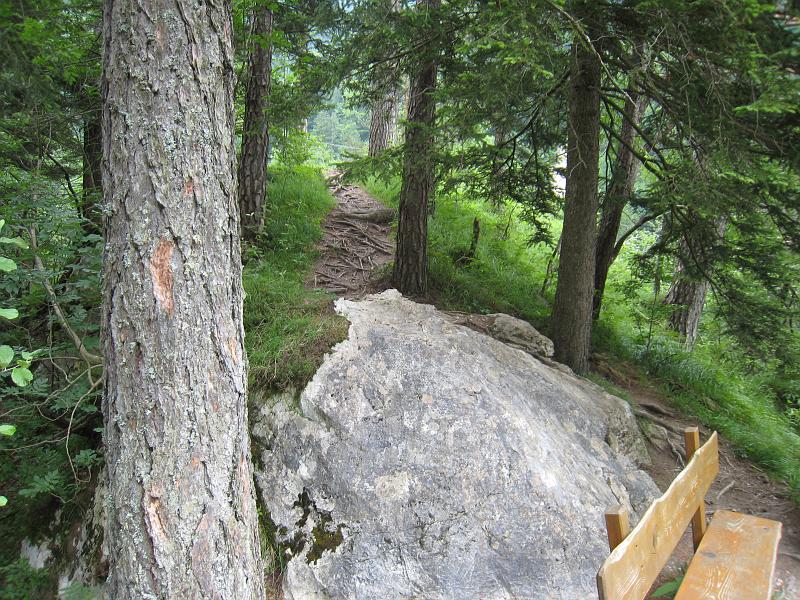 IMG_8184.JPG - Tscheppa Schlucht Ferlach, Liebes-Platzl. Das "PANKHALE" ist für "Alt-Zerstrittene" und "Frisch-Verliebte"