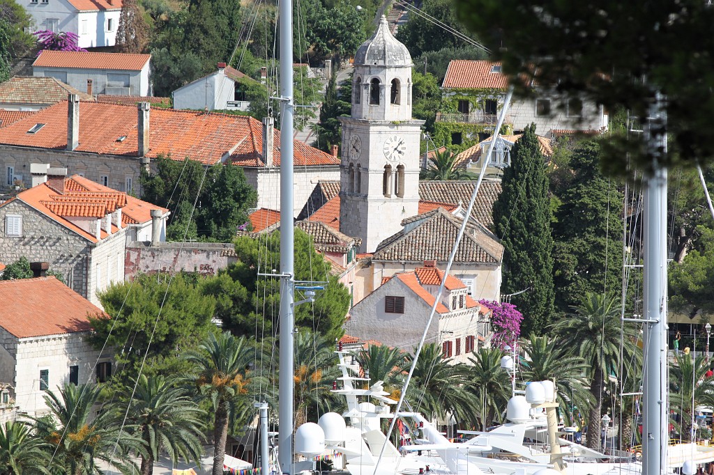 IMG_6596.JPG - Cavtat old town behind new yachts
