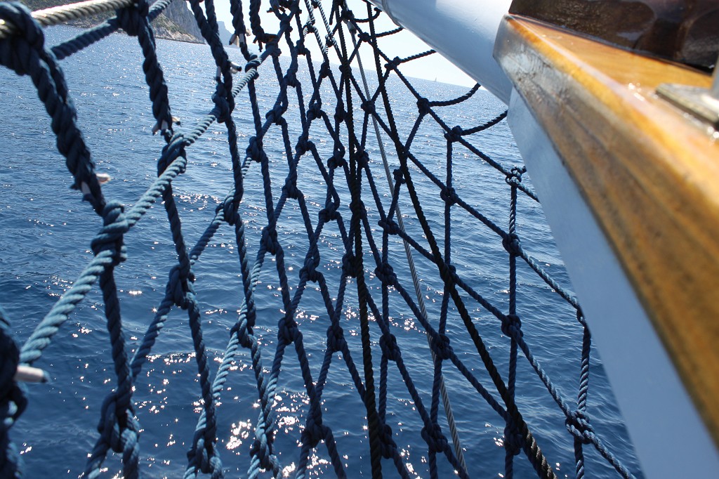 IMG_6963.JPG - Sailing with the "Otac Nikola"  http://otac-nikola.com/page/ship_en.html  on calm sea