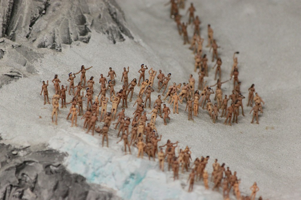 IMG_9525.JPG - Miniature Wonderland (Miniatur Wunderland)  http://en.wikipedia.org/wiki/Miniatur_Wunderland  Naked on a  glacier