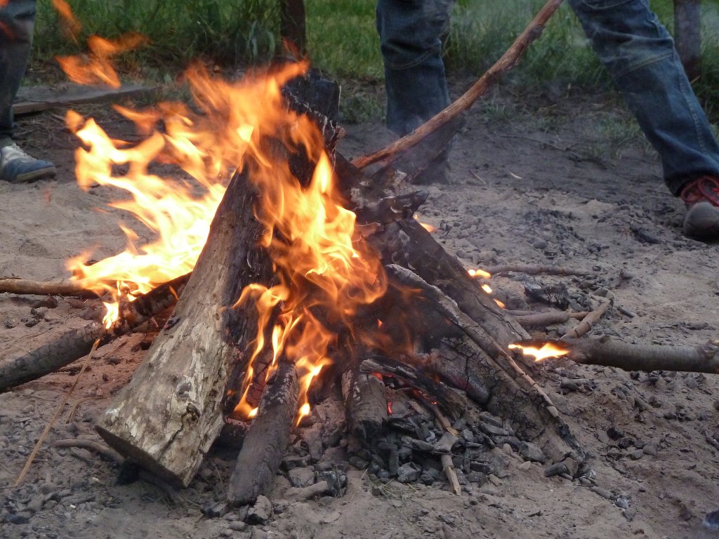 P1030212.JPG - Das Lagerfeuer