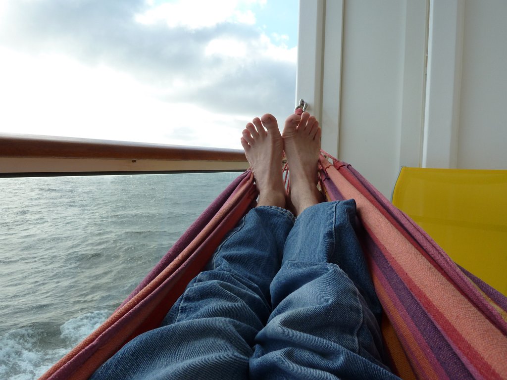 P1070757.JPG - Relaxing on the balcony