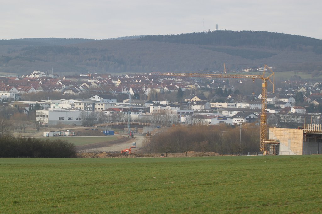 IMG_9424.JPG - Railroad crossing bridge and Heisterbach road continuation construction sites