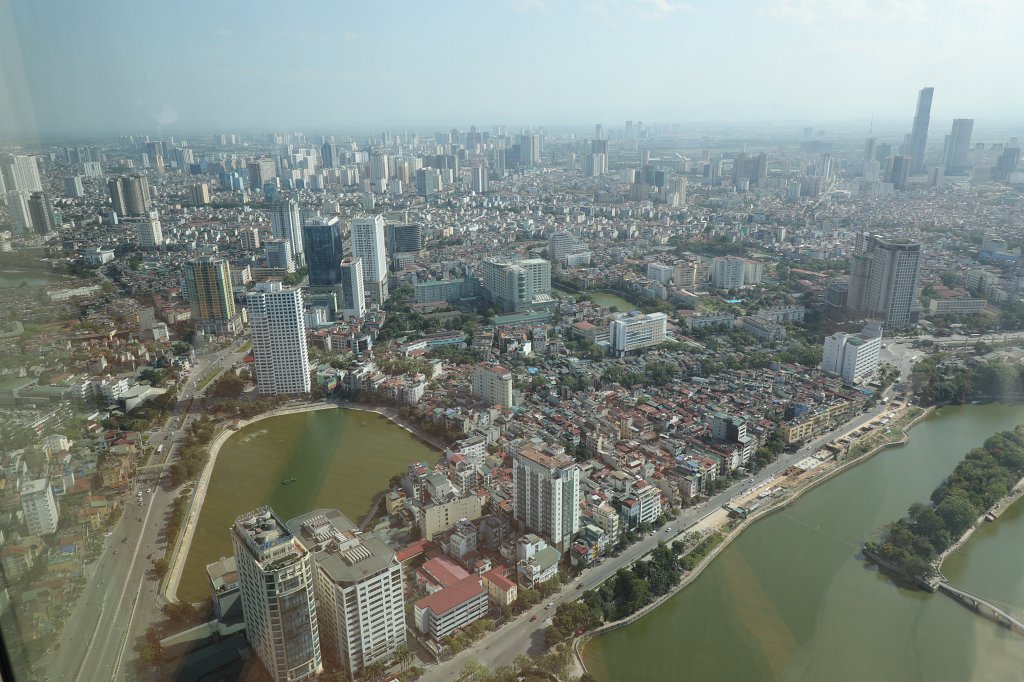 574A6813.JPG -  Hanoi  seen from the  Lotte Center   observation deck 