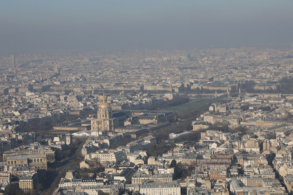 574B2052.JPG -  Hôtel des Invalides  and  Esplanade des Invalides  view from the  Tour Montparnasse 