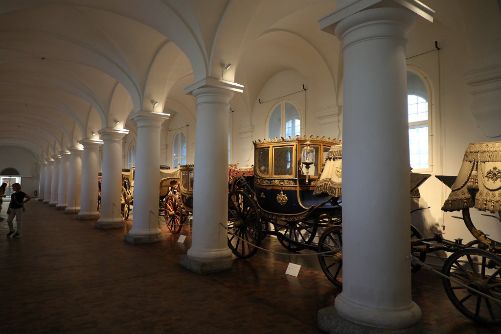 574B5645.JPG - Royal coach and sledge pool at  Nymphenburg Palace  in  Munich 