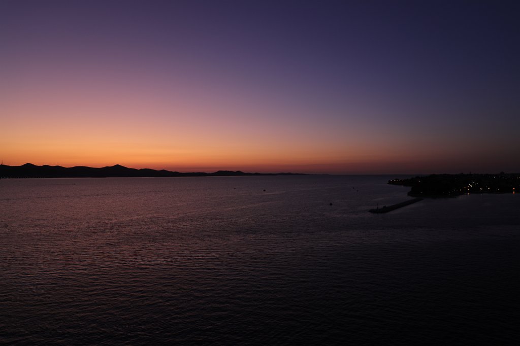 574B4259.JPG -  Zadar  sunsetâZadar has the most beautiful sunset in the world, more beautiful than the one in Key West, FloridaâThese words were uttered by Alfred Hitchcock in 1964